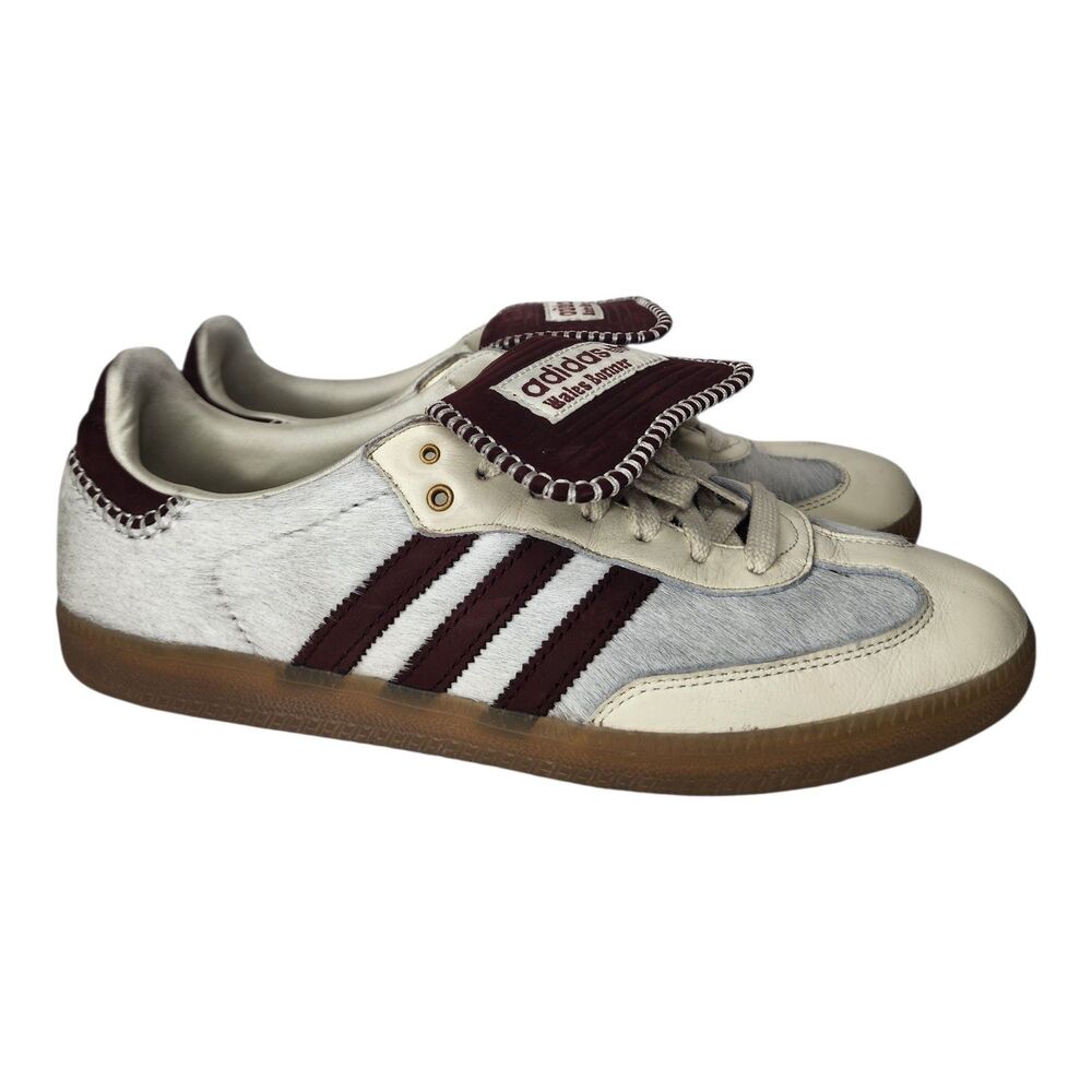 Adidas Samba Wales Bonner Pony Tonal Cream Mystery Brown IE0586 Mens Size 12